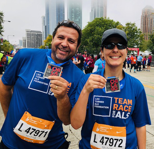 Runners from Team Race for ALS